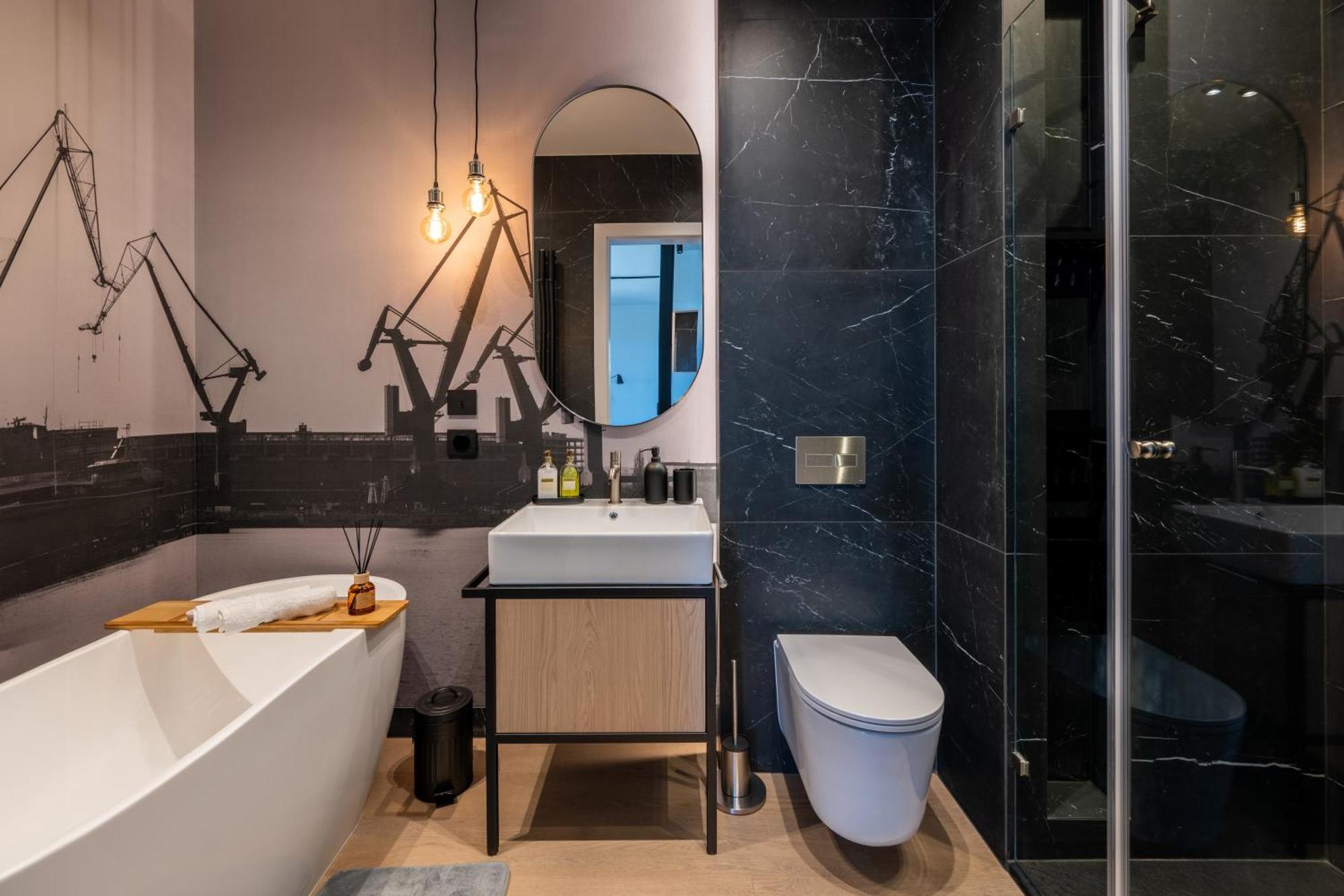Apartment Brabank Riverside Stara Stocznia Premium Sauna & Gym 그단스크 외부 사진