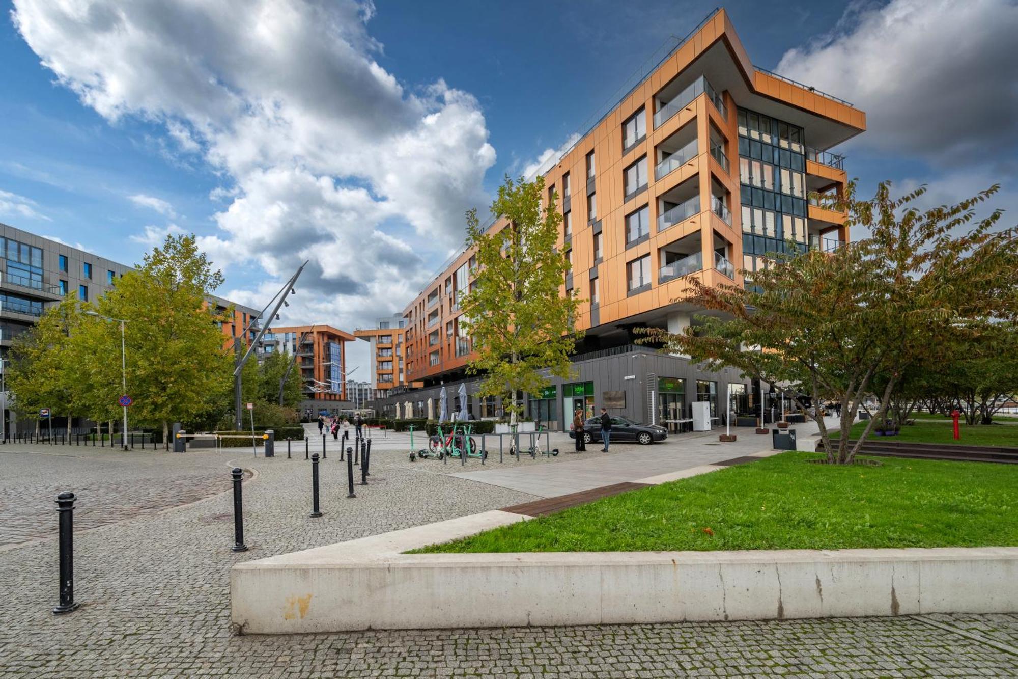 Apartment Brabank Riverside Stara Stocznia Premium Sauna & Gym 그단스크 외부 사진