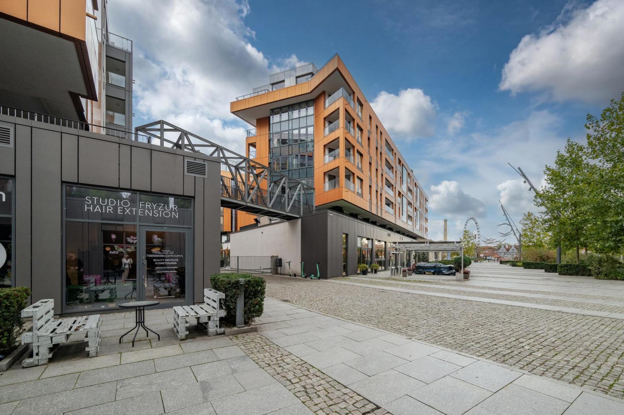 Apartment Brabank Riverside Stara Stocznia Premium Sauna & Gym 그단스크 외부 사진